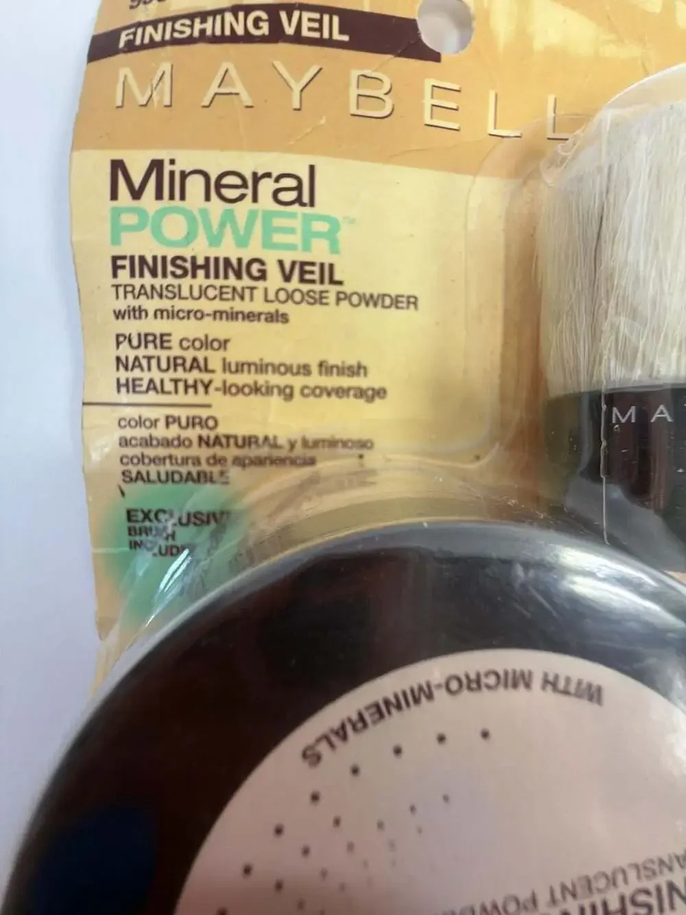 Maybelline Mineral Power Finishing Veil Translucent Loose Powder with Brush, Sha